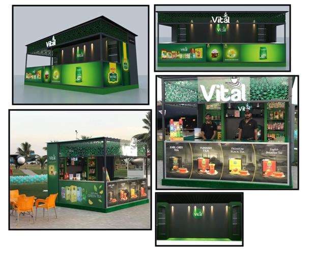 Foldable Exhibition Stall